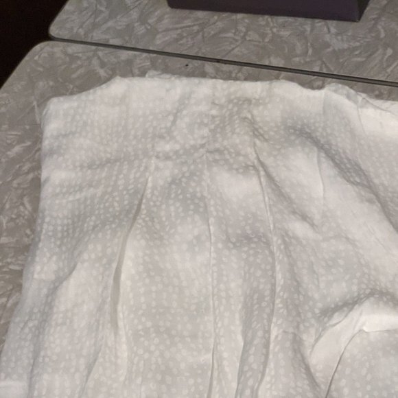 NWT Express White Double Button Wrap Top Small - Picture 9 of 10